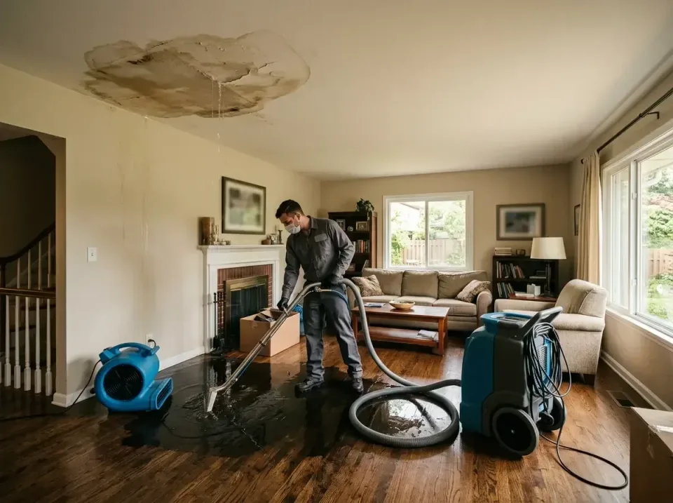 attic-pipe-burst-ceiling-drip-008 — frequently asked questions, Water Damage Restoration & Carpet Care in Daphne, AL